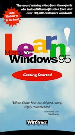 LEARN! WINDOWS 95: Getting Started: Video 1